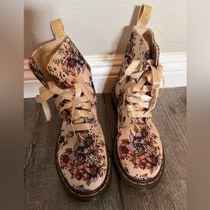Floral Doc Martens